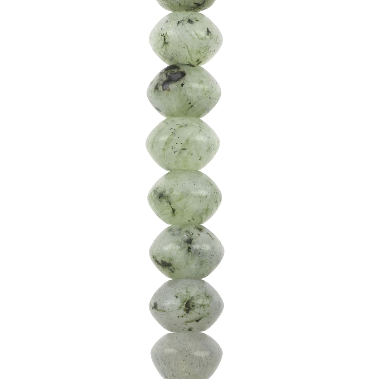 12 Pack: Green Labradorite Bicone Beads, 8mm by Bead Landing™